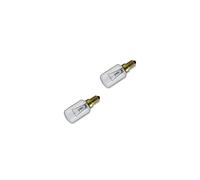 Lot de 2 Ampoules T25 / E14 / 25W d'origine Four cuisinière (484000008842 C00863215 AYA BAUKNECHT BURG CONTINENTAL EDISON DAEWOO DOMEOS ESSENTIEL B FAR FRIONOR IGNIS LADEN LINETECH LISTO OCEANIC ORLIN