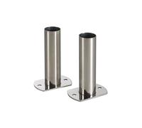 Lot de 2 ancres pour support échelle piscine bois rectangulaire -
