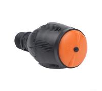 Lot de 2 arroseurs rotatifs de jardin avec buse rotative à 360 degrés réglable en polypropylène - Filetage mâle de 1,27 cm - Débit 550 l/h - Portée de 4 à 7 m pour pelouse (rouge 550 lH)