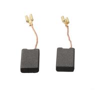 Lot de 2 balais de carbone de rechange pour marteau de démolition Bosch GSH11E GBH11DE GBH10DC - 6 x 16 x 26 mm - Gris métal