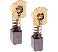 Lot de 2 balais de charbon CB-430 de rechange pour meuleuse d'angle Makita 18 V LXT DGA452 DGA452Z