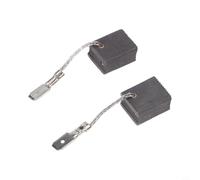 Lot de 2 balais de charbon compatibles Metabo - Numéro de pièce : 316065450 - Pour outils électriques WE17-125 WE17-150 WE19-180 WEPBA17-125