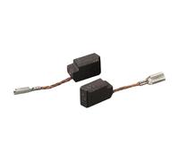 Lot de 2 balais de charbon pour meuleuse d'angle - Fabrication soignée - Longue durée de vie - Pour D28111 D28113 D28116 D28117 D28130 D28132 D28133