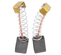 Lot de 2 balais de charbon pour Parkside PHKS1450 T38 E109, carbone pur avec ressorts et fils, pour scies électriques, perceuses et moteurs
