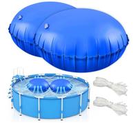 Lot de 2 ballon piscine hivernage - Produit hivernage piscine hors sol - Avec corde 15m - Pour piscine spa fontaine