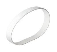 Lot de 2 bandes abrasives 3M Scotch-Brite SC-BL | 50 x 1020 mm | par exemple pour Metabo BS 175 / BS 200 | Grain au choix (type T (bande de polissage) blanc)