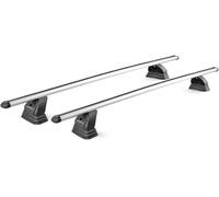 Lot de 2 Barres de toit - GREEN VALLEY - Easy One N° 88 - Aluminium - Fixation Fix Point - Jusqu'a 75 kg