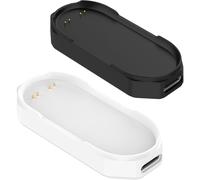 Lot de 2 bases de chargement pour chargeur PLAUD NotePin, support de chargement magnétique USB-C compatible avec l'enregistreur vocal PLAUD NotePin