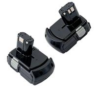 Lot de 2 batteries 18V 3000mAh pour appareils Hitachi BCL1840 et modèles compatibles