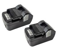 Lot de 2 batteries 18V 5000mAh Li-Ion pour Hitachi BSL1830
