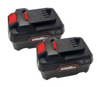 Lot de 2 batteries 20 V 5 Ah pour Parkside Pap 20 B1, B3, A1, A2, A3, compatibles avec tous les outils de la série Parkside X 20 V Team