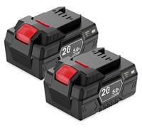 Lot de 2 batteries 20V 5Ah pour appareils Parkside PAP 20 B1, B3, A1