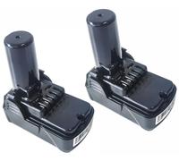 Lot de 2 batteries BCL1015 de 2000 mAh et 10,8V pour Hitachi