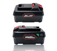 Lot de 2 batteries de 20 V et 5 Ah, compatibles avec la gamme Parkside X 20 V