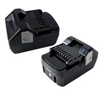 Lot de 2 batteries de rechange, 18 V, 5,0 Ah, pour Hitachi Hikoki BSL1815, BSL1815X, BSL1815S, BSL1830, BSL1830C, BSL1840, BSL1850, compatible avec 330068 335790 339782 C1850 DBAL DH18 DBL DH18DBDL