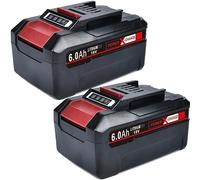 Lot de 2 batteries de rechange pour Einhell Tools X-Change 4511396 4511437neu PXBP-600 PX-BAT52 Outils électriques sans fil 18 V 5000 mAh