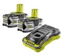 Lot de 2 batteries et 1 chargeur RYOBI Rc18150-250xg