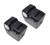 Lot de 2 batteries Li-ion haute performance 36 V / 4000 mAh remplace Hitachi 328036 BSL3626 pour Hitachi 36DL DH36DL 36DAL DH36DAL