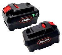 Lot de 2 batteries lithium-ion de 5,0 Ah pour appareils Parkside 20 V