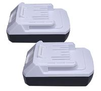 Lot de 2 batteries lithium-ion de rechange BL1820G 18 V 2000 mAh | Compatible avec Makita Série G BL1813G BL1815G BL1830G BL1840G, convient pour les outils électriques sans fil HP457D DF457D