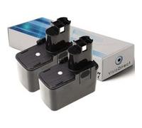 Lot de 2 batteries pour Bosch GSR 7.2V perceuse visseuse 3000mAh 7.2V - Visiodirect - G
