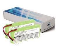 Lot de 2 batteries pour Bosch Somfy K10 volet roulant 2000mAh 6V - Visiodirect - G