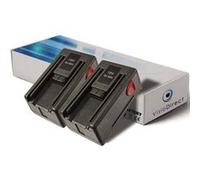 Lot de 2 batteries pour Gardena EasyCut 42 taille-haies 1500mAh 18V - Visiodirect - G