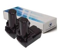 Lot de 2 batteries pour Hitachi CJ10DL scie sauteuse 1500mAh 10.8V - Visiodirect - G