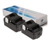Lot de 2 batteries pour Hitachi UB18DAL lampe torche 3000mAh 18V - Visiodirect - G