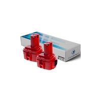 Lot de 2 batteries pour Makita 4191DZ scie sans fil 3000mAh 12V - -
