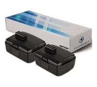 Lot de 2 batteries pour Ryobi CAH120LK marteau perforateur 2000mAh 12V - Visiodirect - G