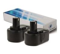 Lot de 2 batteries pour Ryobi CID-1803M perceuse visseuse 3000mAh 18V - Visiodirect - G