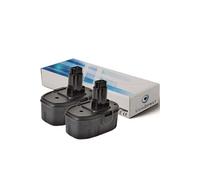 Lot de 2 batteries pour walt DC930KA DC830KA DC830KB DC833KA DC835KA DC835KB 3000mAh 14.4V --