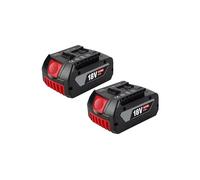 Lot de 2 batteries professionnelles GBA 18 V 6,0 Ah pour Bosch