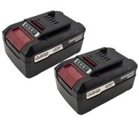 Lot de 2 batteries PXC pour batterie Einhell 18 V 4,0 A PXC, Power X-Change, convient pour tous les appareils Einhell Power X-Change