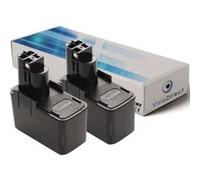 Lot de 2 Batteries Type 2607335108 pour Bosch 3000mAh 12V - Visiodirect -