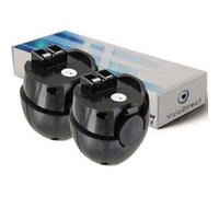 Lot de 2 batteries type 60005952 pour Metabo 2000mAh 4.8V - Visiodirect - G