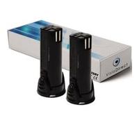 Lot de 2 batteries type EY9L10B pour Panasonic 1500mAh 3.6V - Visiodirect - G