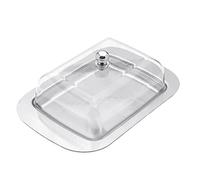 Lot de 2 beurriers hermétiques avec couvercle en acier inoxydable for le stockage du beurre sur comptoir et au réfrigérateur Pour Cuisine