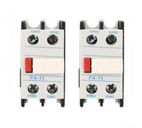 Lot de 2 blocs auxiliaires F4 11 pour contacteur AC CJX2 LADN11 1NO 1NC module complémentaire accessoire électrique