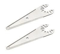 Lot de 2 blocs de ponçage multi-outils avec triple affûtage conique, universellement compatibles avec les outils oscillants, efficaces et durables