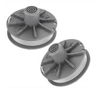 Lot de 2 Bobines de Fil pour Coupe-Bordure Gardena, Compatible avec EasyCut 400/25, 450/25, ComfortCut 450, Plus 500/27, PowerCut, SmallCut 300/23 - Réf. 9807, 8847, 9809, 8848