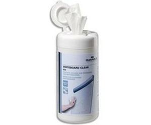 Lot de 2 Boite distributrice de 100 lingettes Whiteboard non pelucheuses pour tableau blanc G