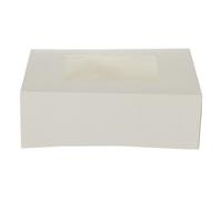 Lot de 2 Boîtes à Gâteaux ""Rectangles"" 22cm Naturel