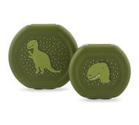 Lot de 2 boîtes à goûter à clip - Mr. Dino - Trixie