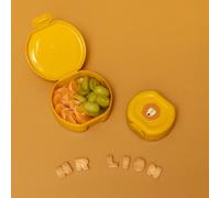 Lot de 2 boîtes à goûter à clip mr. Lion