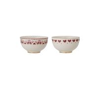 Lot de 2 bols en grès rouge - Bloomingville, Jolly - Ø14x8 cm