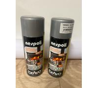 Peinture Aérosol - NESPOLI - Hautes Températures - Aluminium - 400 ml - COV