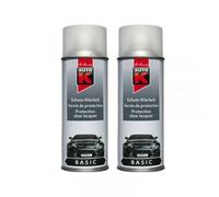 Lot De 2 Bombes Aérosol Vernis De Finition Transparent Satiné Auto-K 400ml