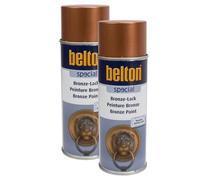 Lot de 2 bombes de peinture Belton effet bronze cuivre 400ml